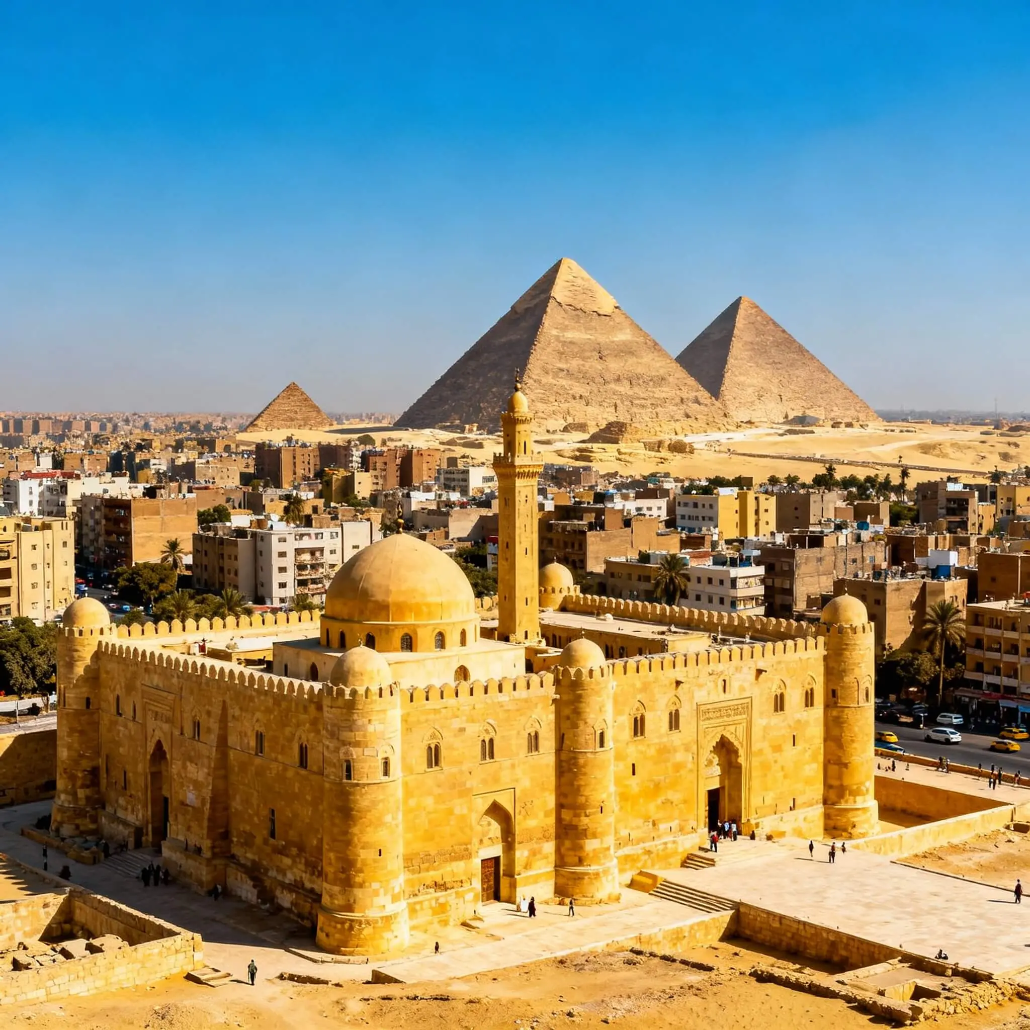 Il Cairo e la Cittadella di Saladino